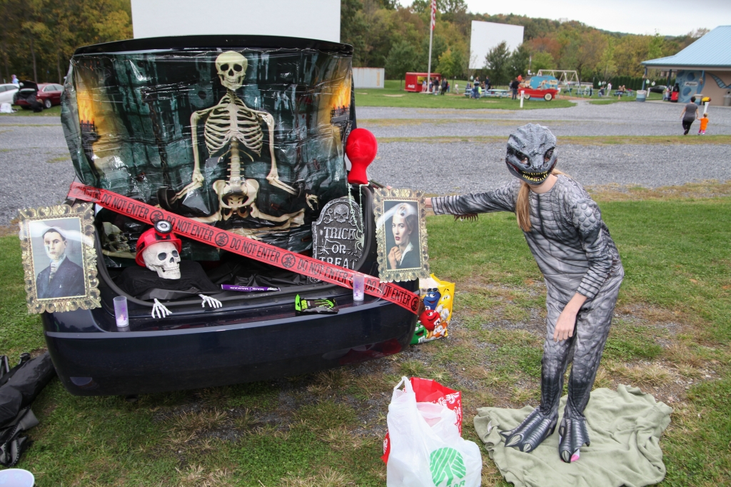 Decorated trunk during our 2016 Annual Trunk-or-Treat night