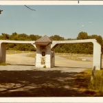 Second ticket booth with arches.