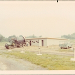 Construction of refreshment stand, 1971.  This structure is now our 