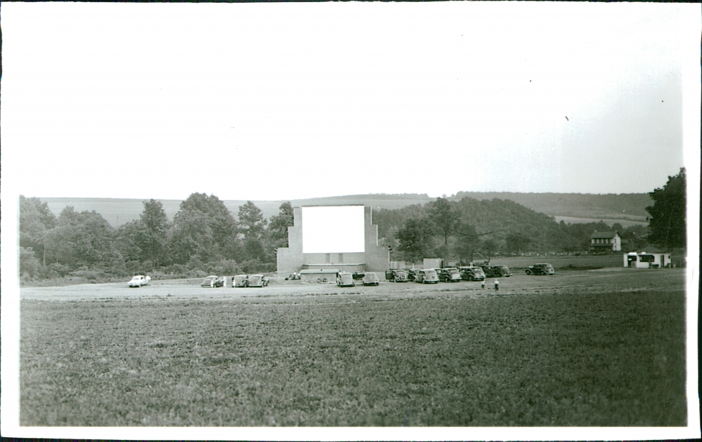 Completed first screen, 1946.