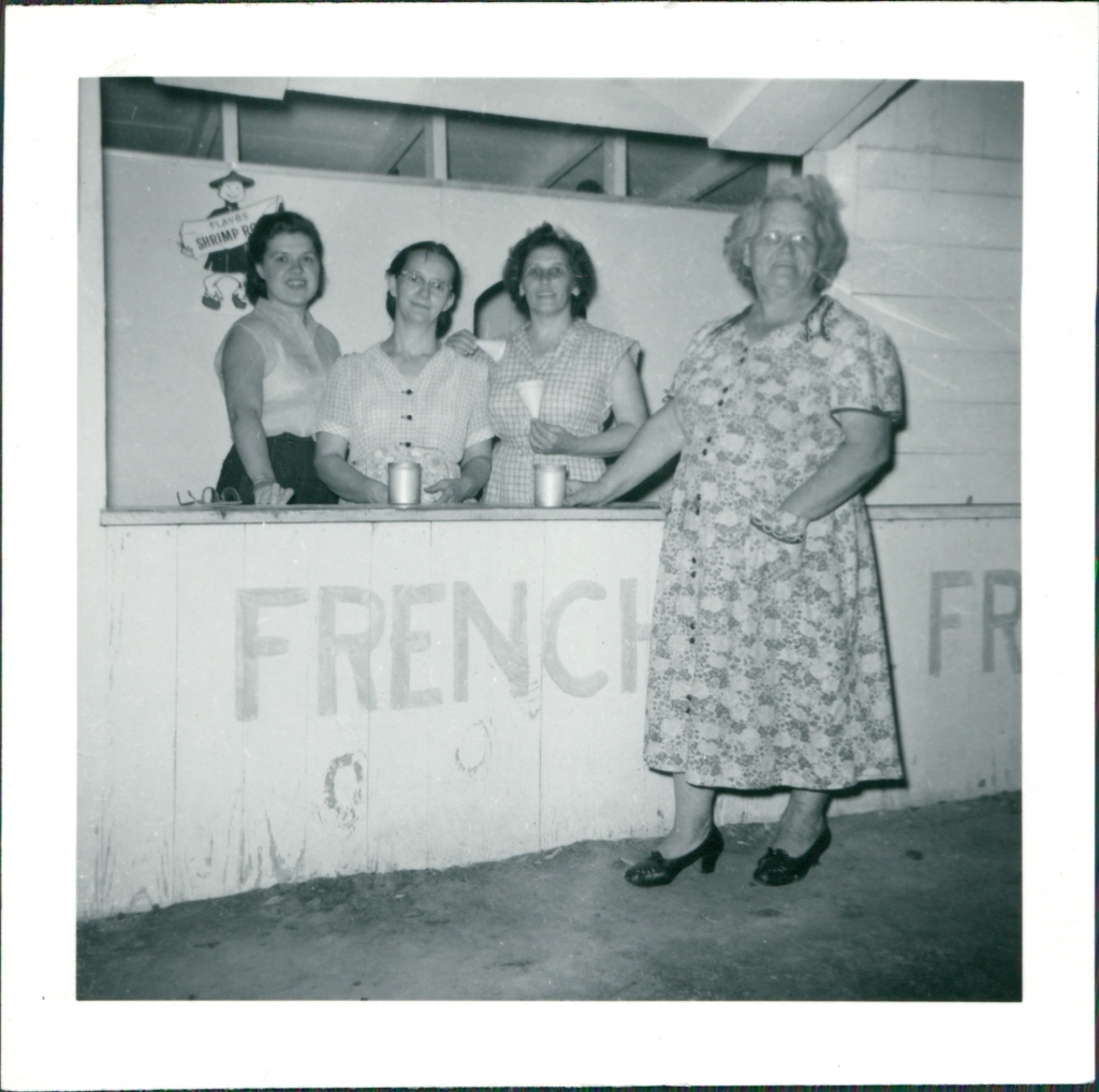 One of the original refreshment counters, 1950's.
